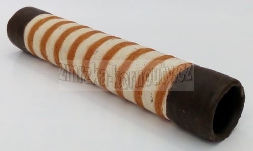 Trubička 28x160 LUX čoko