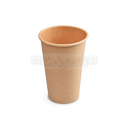 Papírový kelímek, kraft ML 330 ml