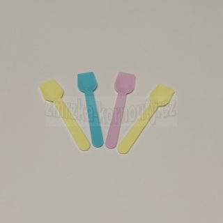 Zmrzlinová lžička BIO PLA bar. mix 9,5 cm