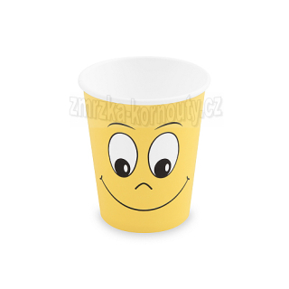 Papírový kelímek "Smiling Face" M 280 ml
