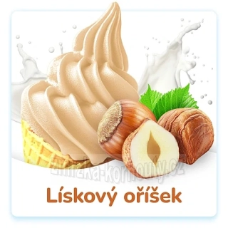 Lískový oříšek Tatra Zmrzka s kousky oříšků