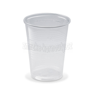 Kelímek průhledný 0,4 l (PP)