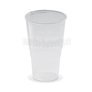 Kelímek průhledný 0,5 l (PP)